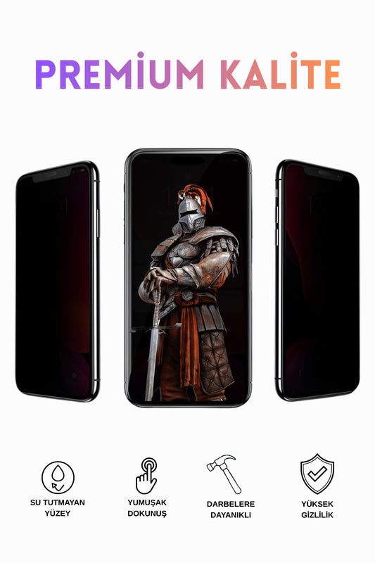 iPhone 12 Uyumlu Premium Hayalet 9H Kırılmaz Cam Ekran Koruyucu