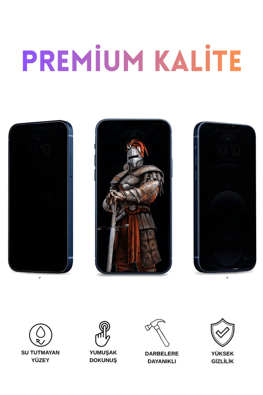 iPhone 14 Uyumlu Premium Hayalet 9H Kırılmaz Cam Ekran Koruyucu