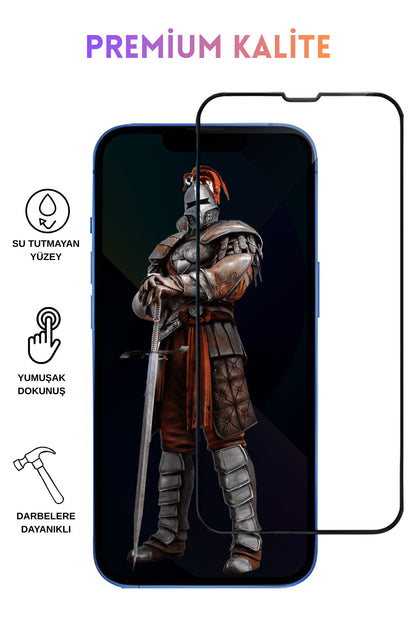 iPhone 14 Uyumlu Premium 9H Kırılmaz Cam Ekran Koruyucu