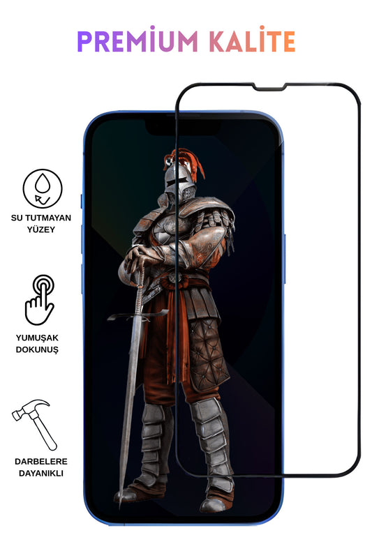 iPhone 14 Uyumlu Premium 9H Kırılmaz Cam Ekran Koruyucu