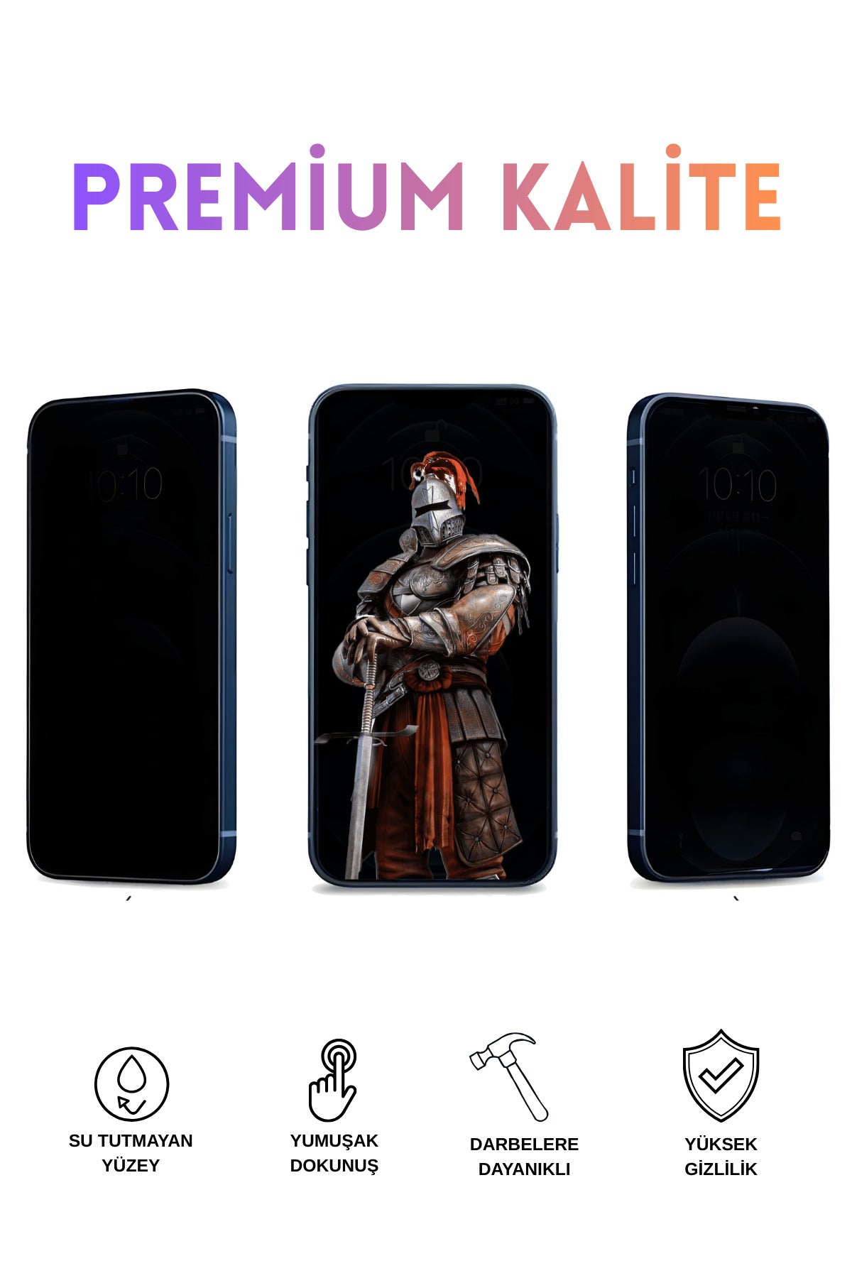iPhone 13 Uyumlu Hayalet 9H Kırılmaz Cam Ekran Koruyucu